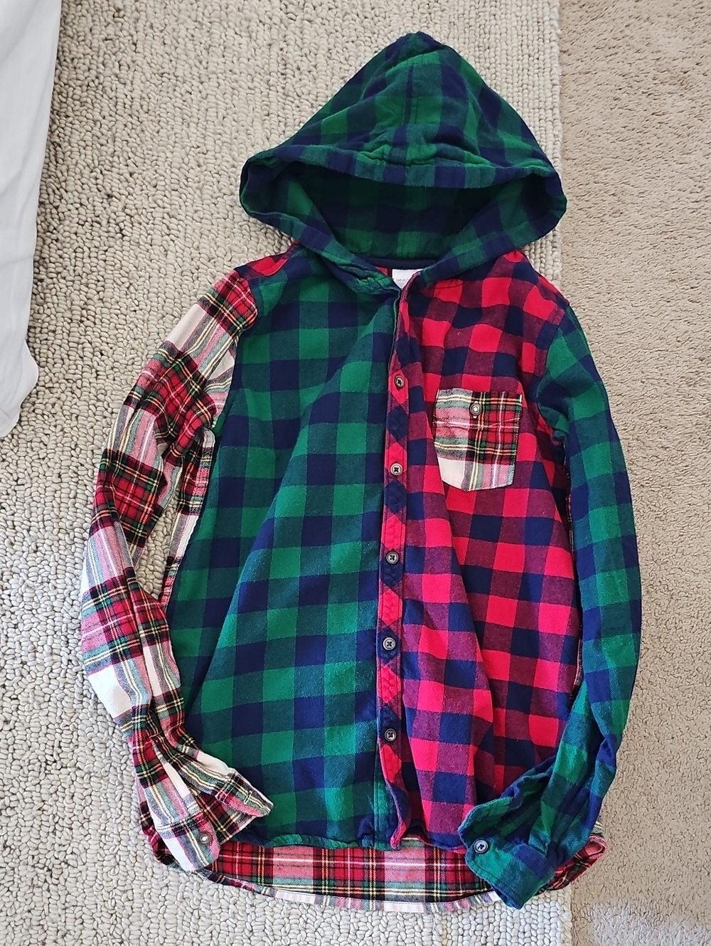 Hanna Andersson Kids Flannel Shirt 160 CM 14-16